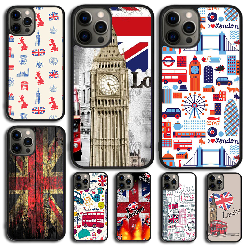 Phone Cases London - London Bus England Big Ben Handyhülle