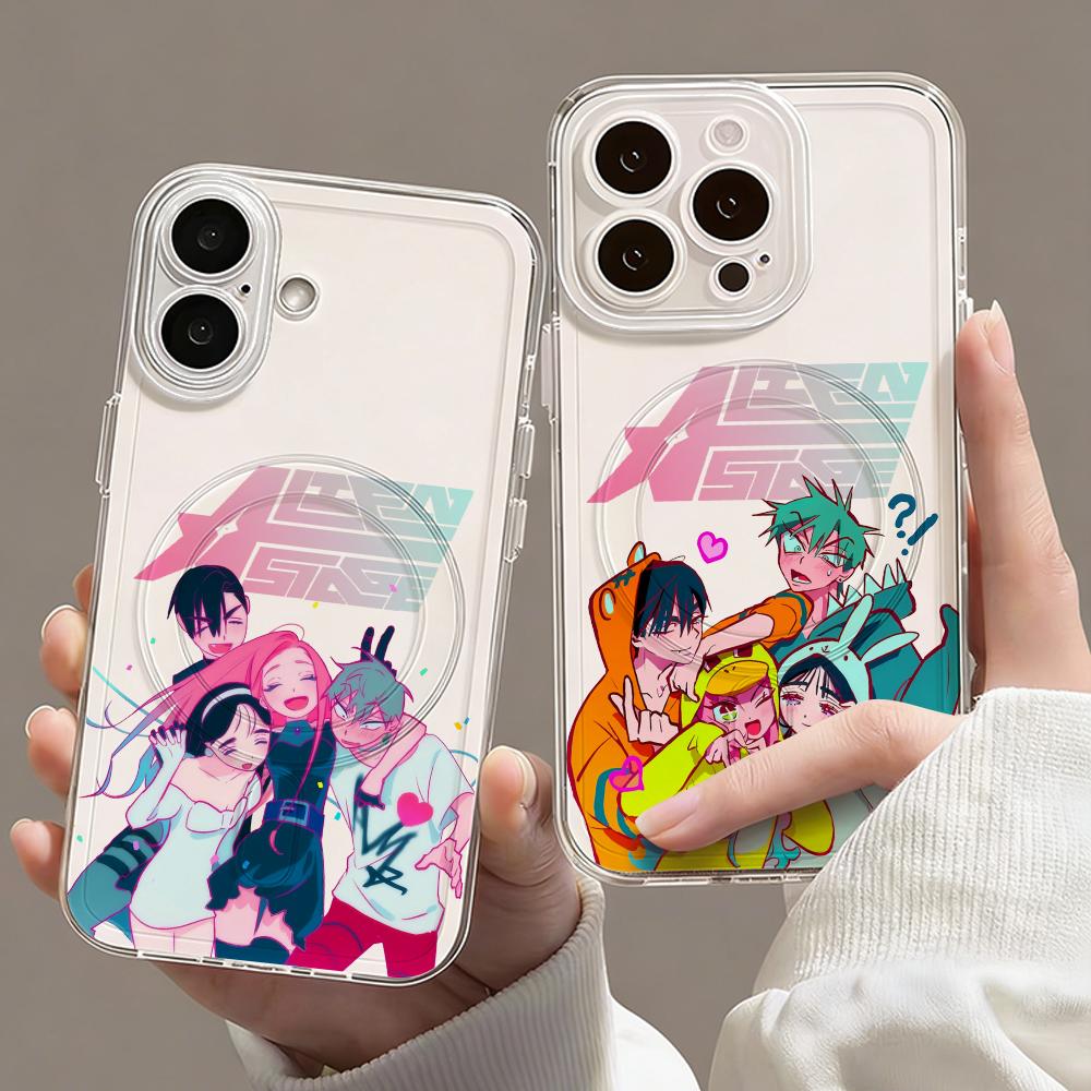 Phone Cases Clear - Anime A-Alien Stage Handyhülle Magnetische Transparente