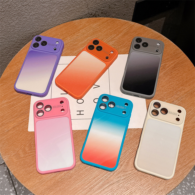 Phone Cases For Iphone 16 - Luxuriöse Candy-Farben Farbverlauf Handyhülle für iPhone