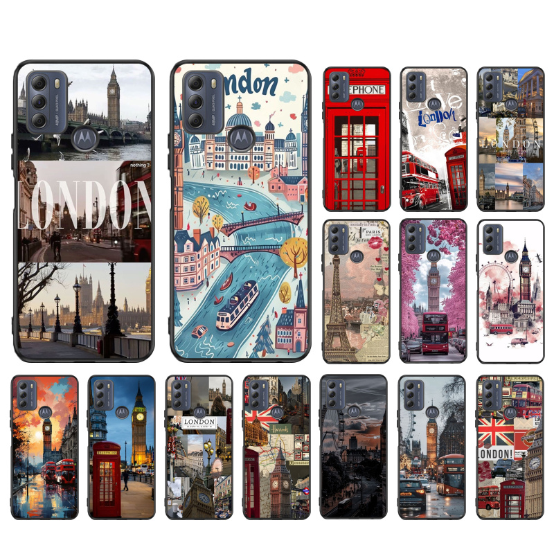 Phone Cases London - London Ästhetik Handyhülle für Motorola Moto