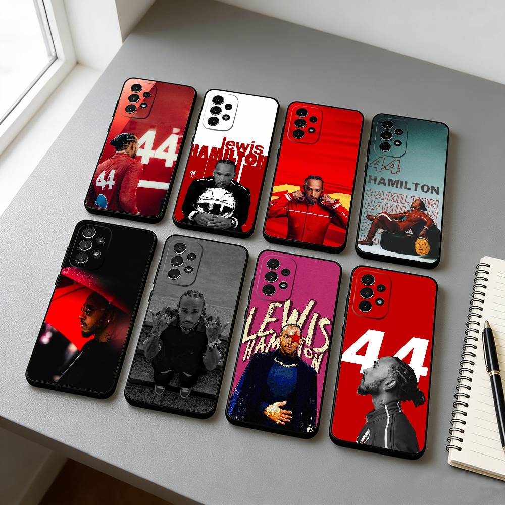 Phone Cases Hamilton - L-Lewis H-Hamilton 44 Racer Handyhülle Schwarzes