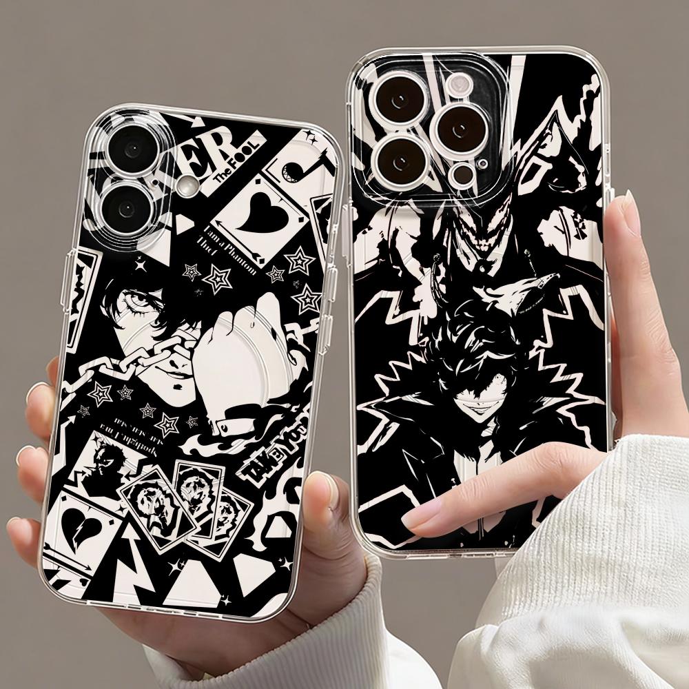 Phone Cases Clear - Game P-Persona 5 Handyhülle Magnetische Transparente