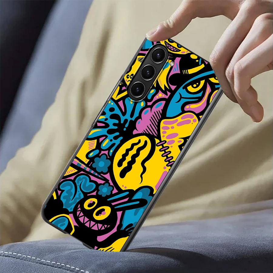 Phone Cases Z Fold 4 - Cartoon-Graffiti-Design-Hülle für Samsung Galaxy ZFold 5