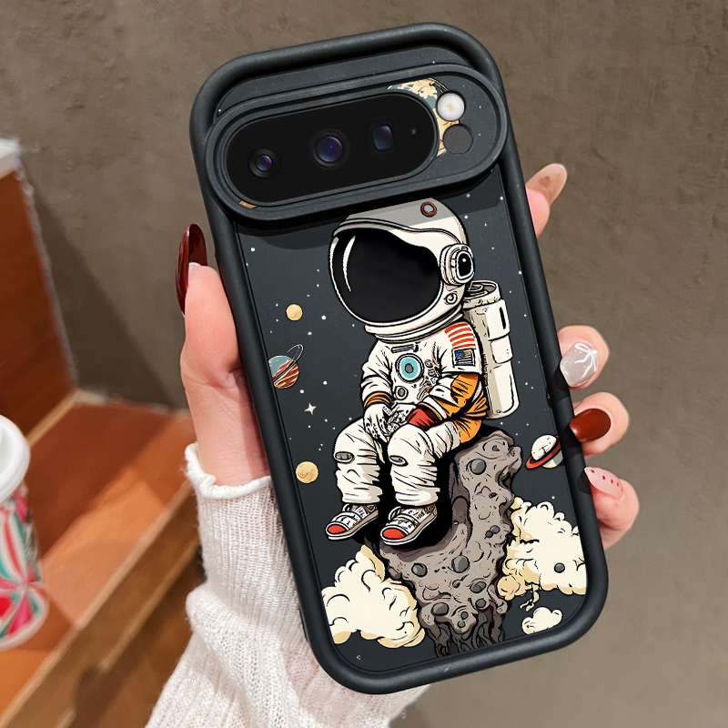 Phone Cases Pixel 9A - Cartoon-Astronauten-Print TPU-Handyhülle für Google Pixel 10