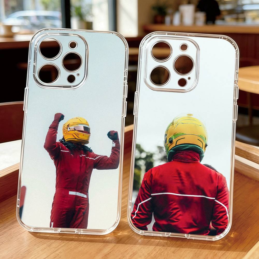 Phone Cases Hamilton - 44 L-Lewis H-Hamilton Handyhülle Transparent Silikon