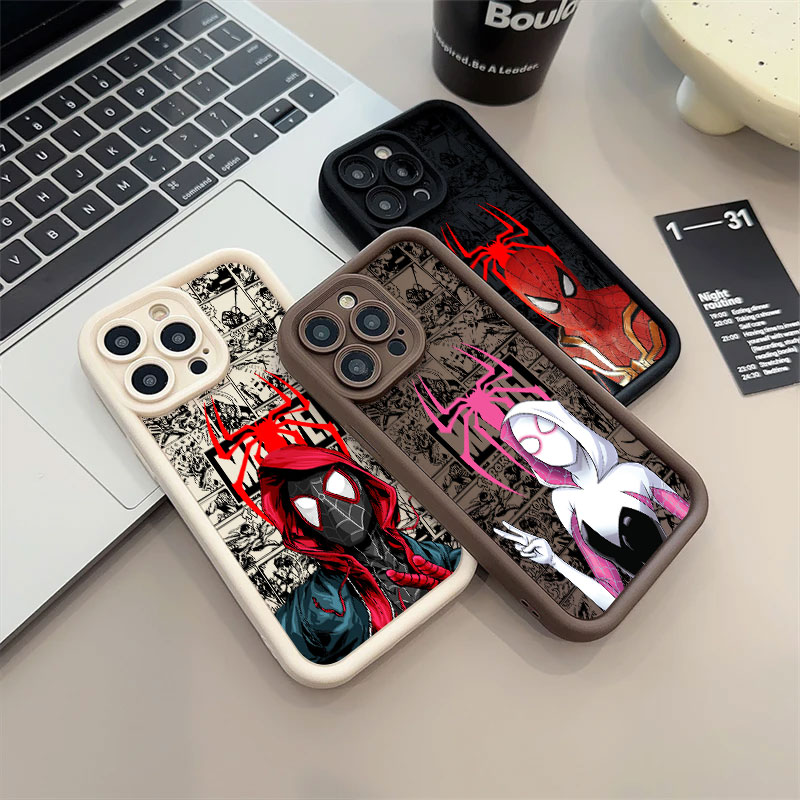 Spiderman Miles Morales Gwen M – Phone Cases For Iphone 16 Bewertung und Preis