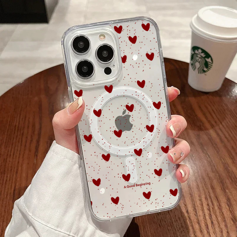 INS Rotes Liebesherz Sexy Tran – Phone Cases Clear Bewertung und Preis