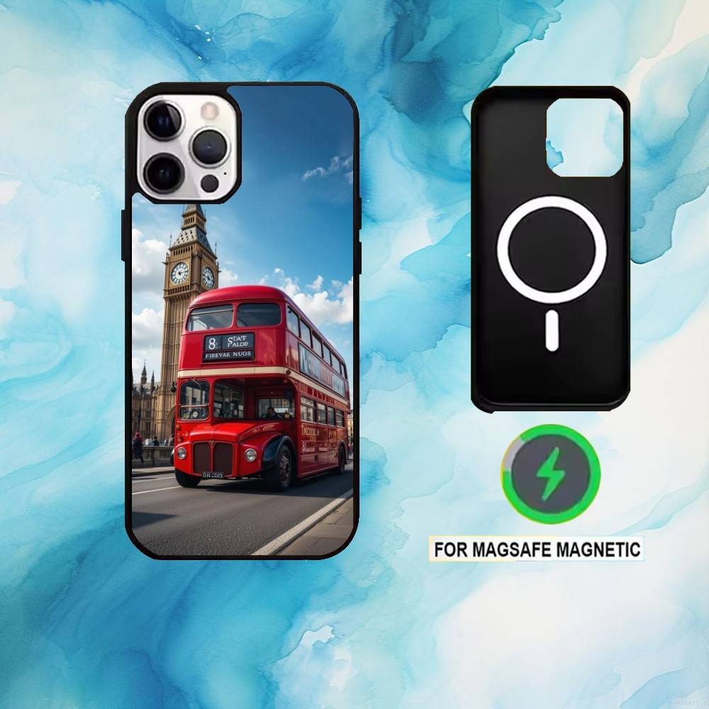 London Red Double Decker Bus H – Phone Cases London Bewertung und Preis