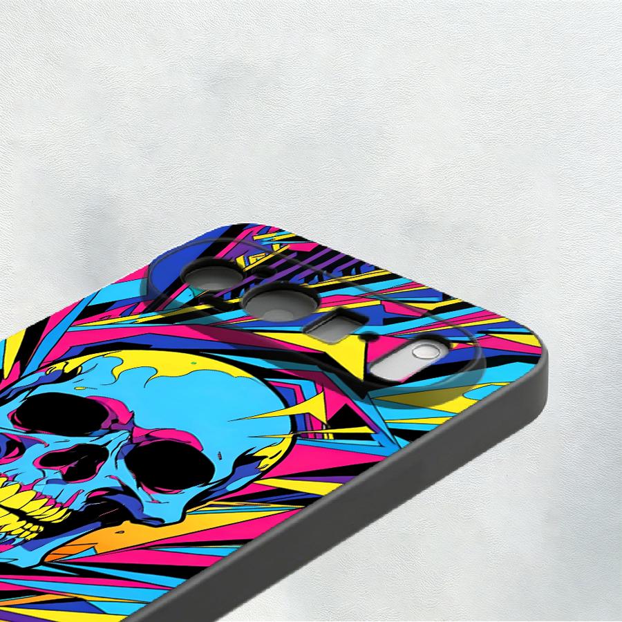 Neon Pop Art Totenkopf-Hülle f – Phone Cases Pixel 9A Bewertung und Preis