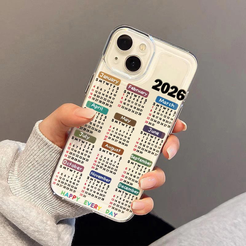 2026 Kalender Sonnenlicht Male – Phone Cases Clear Bewertung und Preis
