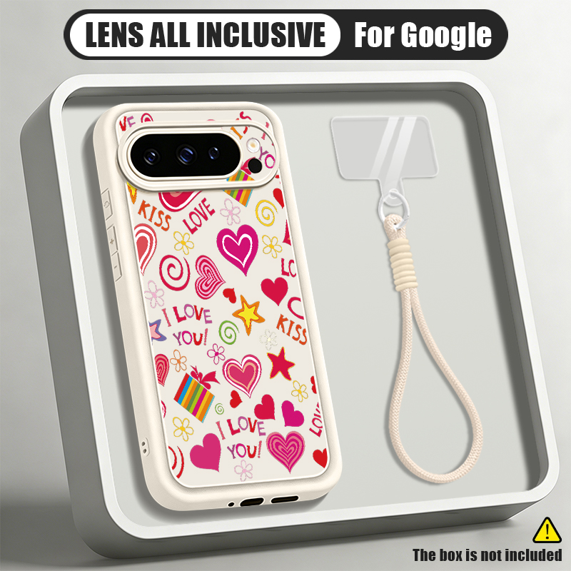 Handyhülle mit Herzmuster für  – Phone Cases Pixel 9A Bewertung und Preis