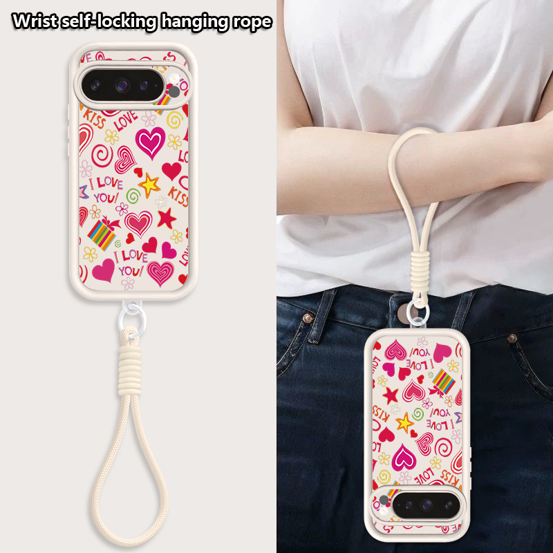 Handyhülle mit Herzmuster für  – Phone Cases Pixel 9A Bewertung und Preis