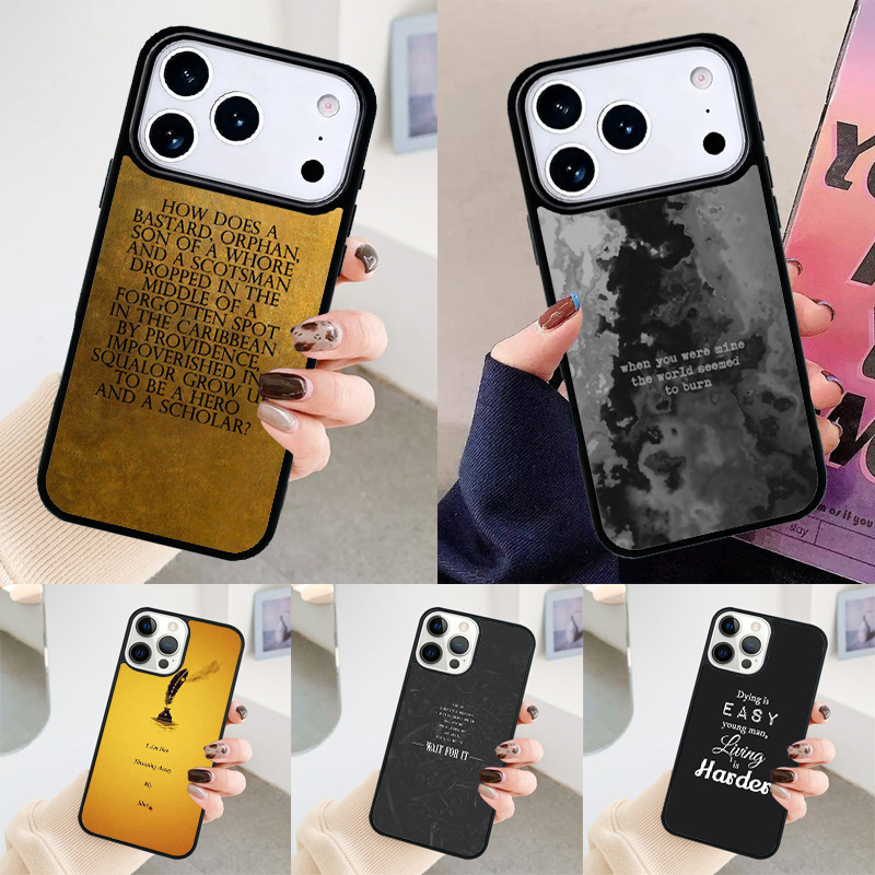 Hamilton Musical Lyrics Handyh – Phone Cases Hamilton Bewertung und Preis