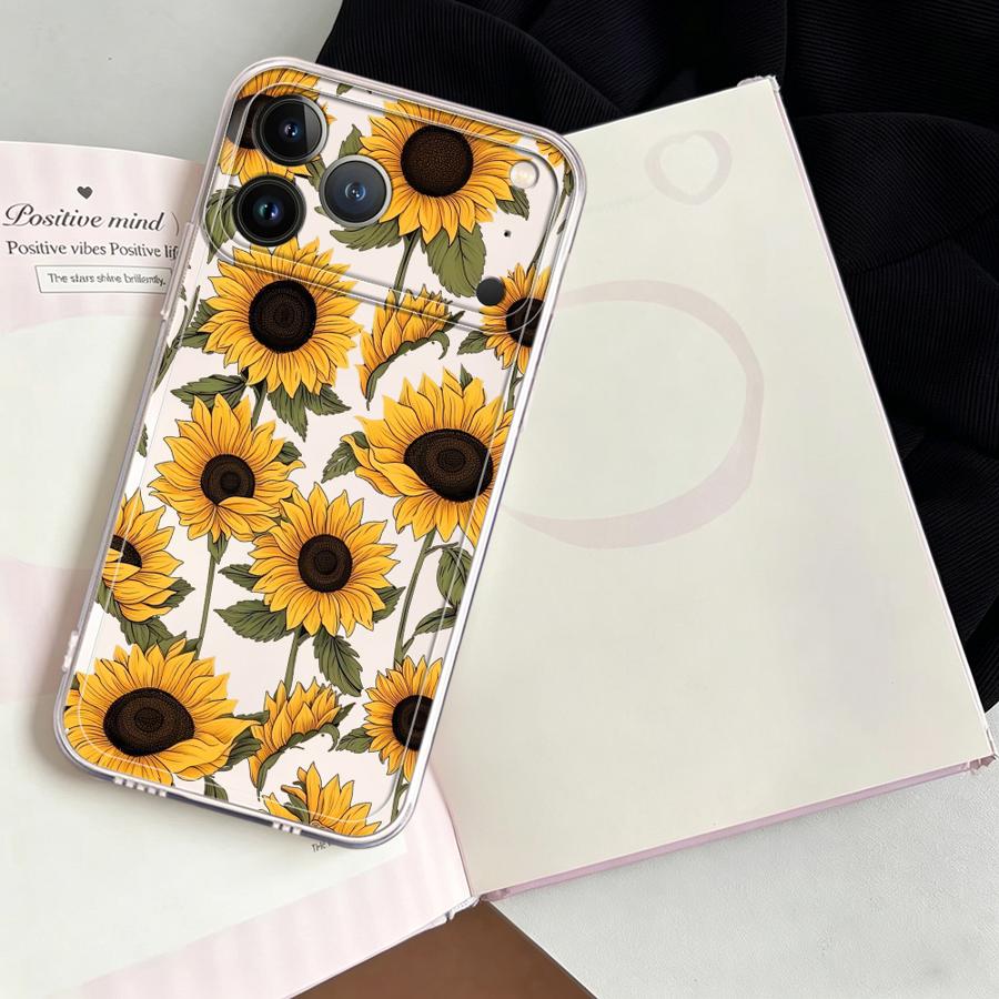 Niedliche Sonnenblumenmuster-H – Phone Cases For Iphone 16 Bewertung und Preis