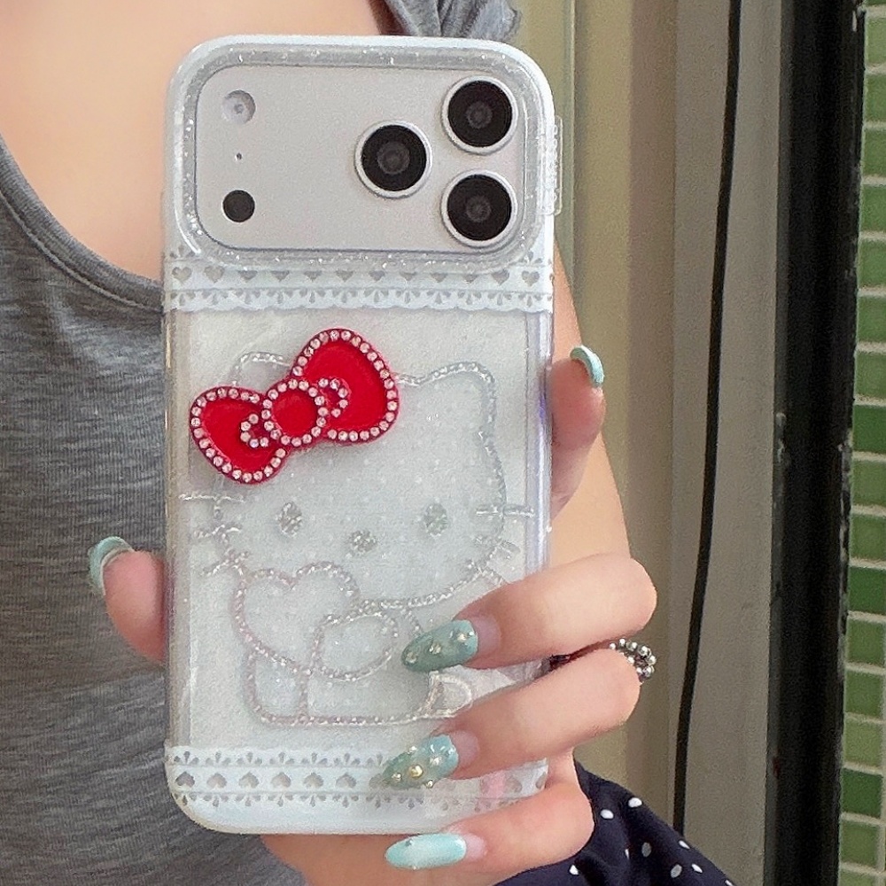 Niedliche Spitzen-Glitzer-Lase – Phone Cases Girly Bewertung und Preis