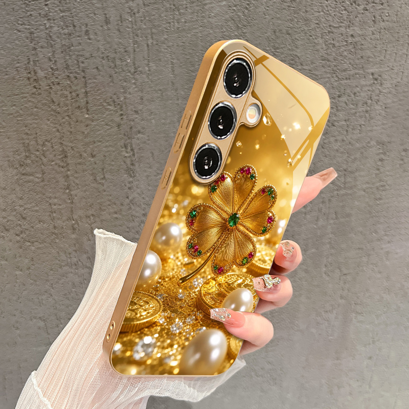 Farbenfrohe Edelstein-Vierblat – Phone Cases Galaxy S26 Bewertung und Preis