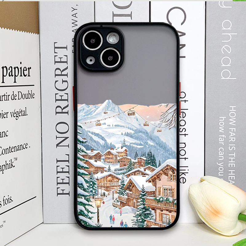 Weihnachten Straße Landschaft  – Phone Cases For Iphone 16 Bewertung und Preis