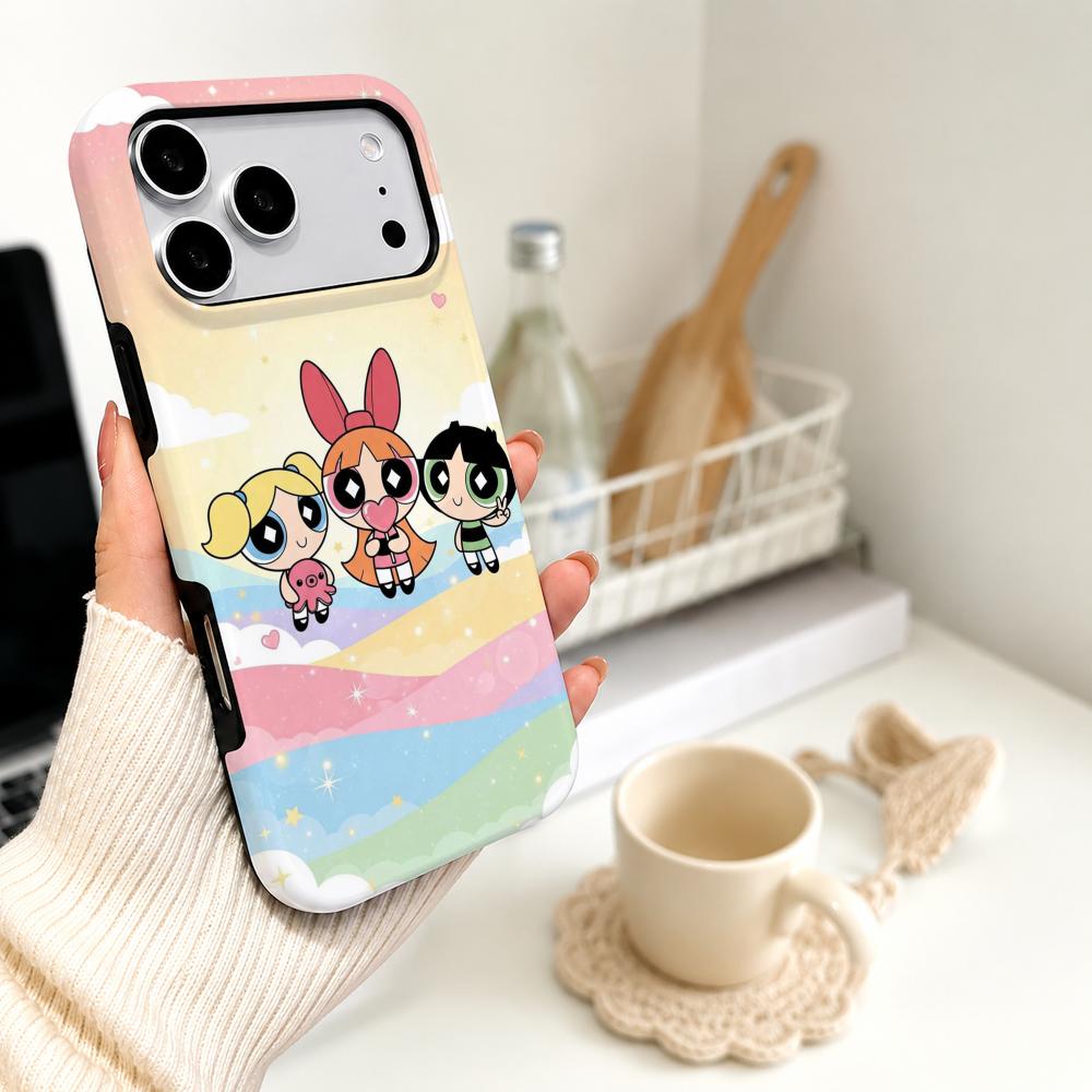 Anime P-Powerpuff Girls Handyh – Phone Cases Girly Bewertung und Preis