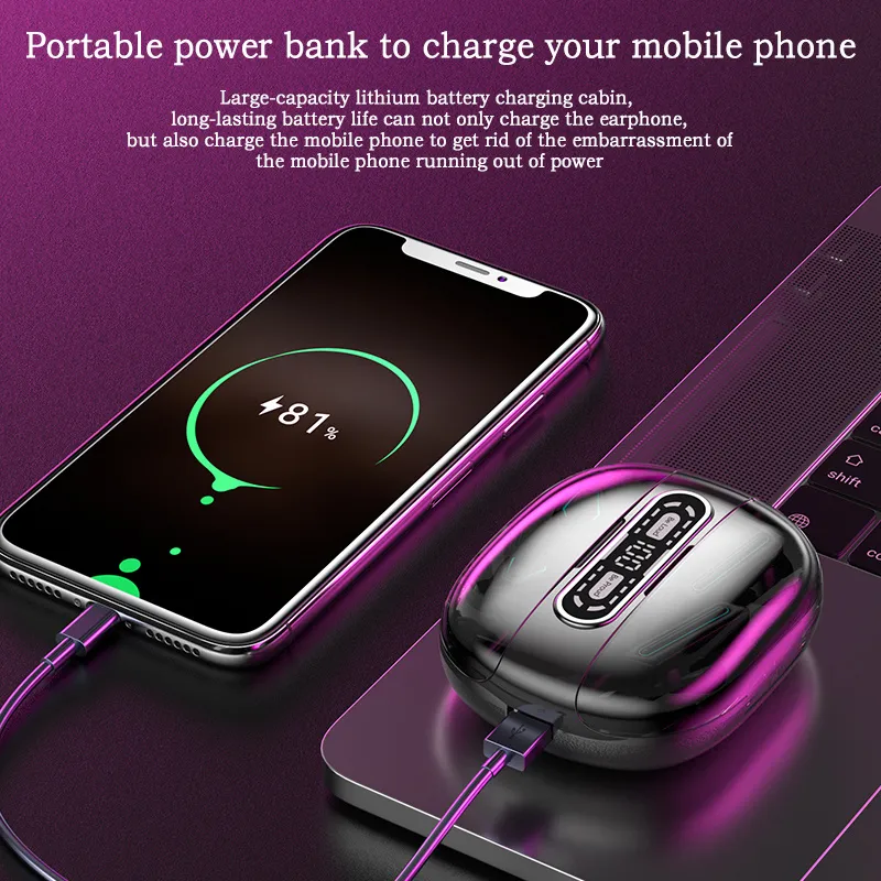 M56 TWS Bluetooth Paar-Kopfhör – Phone Cases Pk Bewertung und Preis