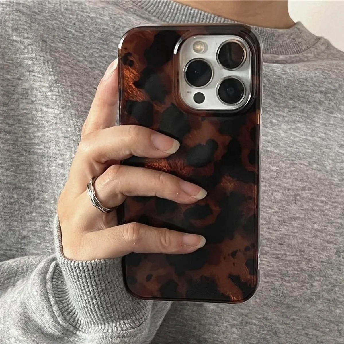 Retro-Amber-Textur Laser-Handy – Phone Cases Bulk Bewertung und Preis