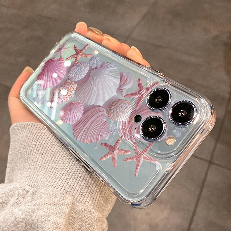 Trendige Rosa Muschel-Handyhül – Phone Cases Clear Bewertung und Preis