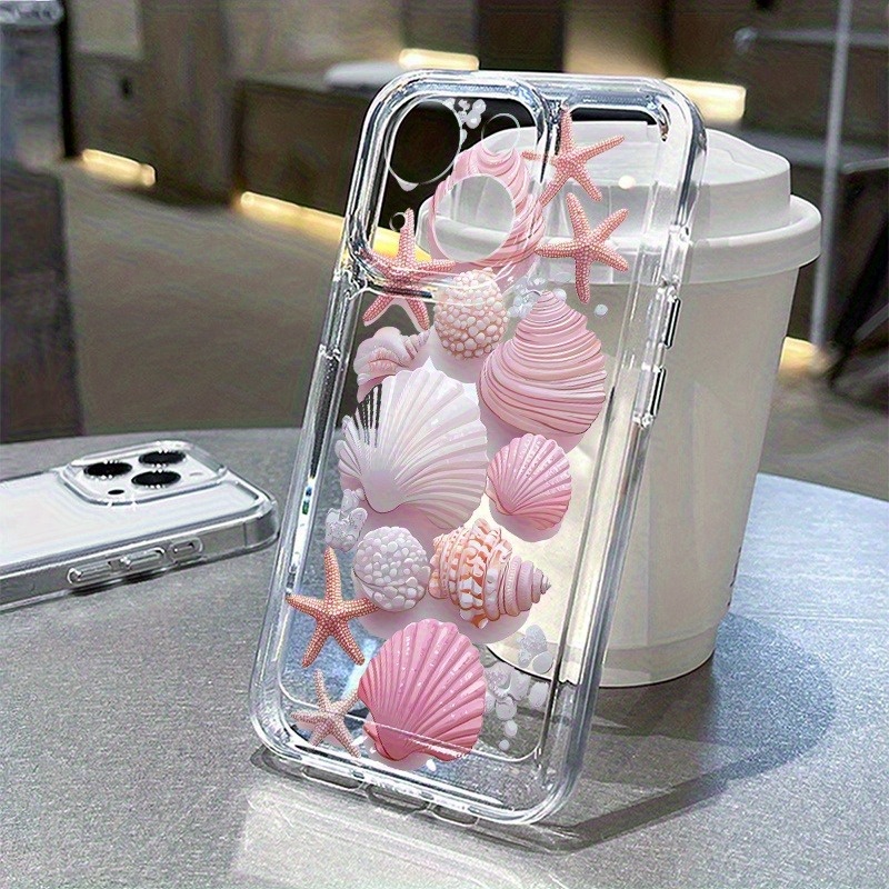 Trendige Rosa Muschel-Handyhül – Phone Cases Clear Bewertung und Preis