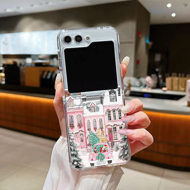 Ländliches Gebäude Schnee Land – Phone Cases Z Fold 4 Bewertung und Preis