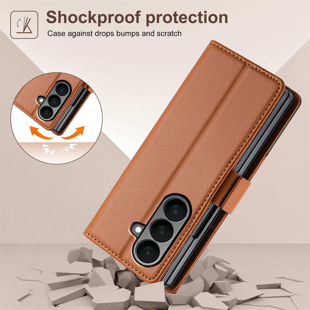 Luxuriöse Leder-Handyhülle für – Phone Cases Z Fold 4 Bewertung und Preis