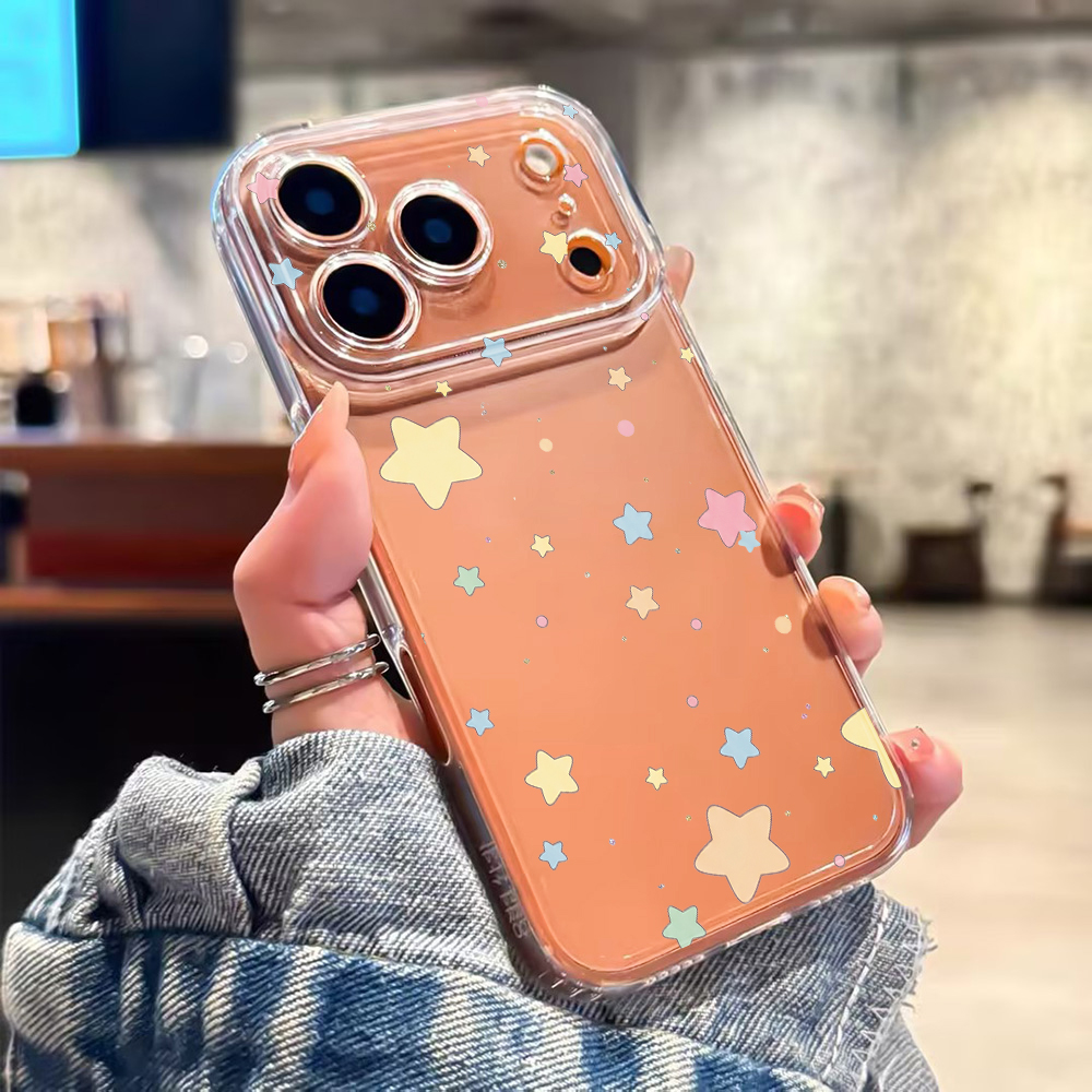 Schwebende Magische Sterne Tra – Phone Cases Clear Bewertung und Preis
