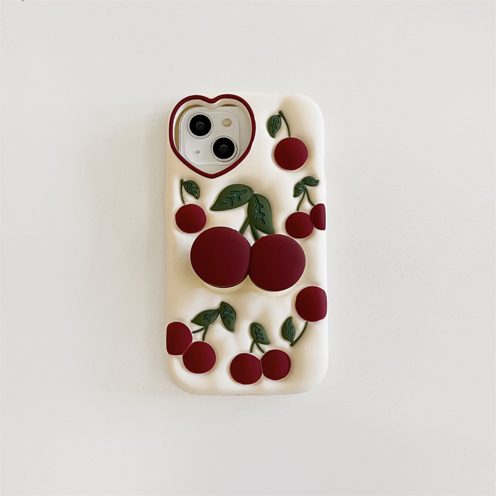 Lustige Cartoon 3D Kirsch-Stän – Phone Cases Dior Bewertung und Preis