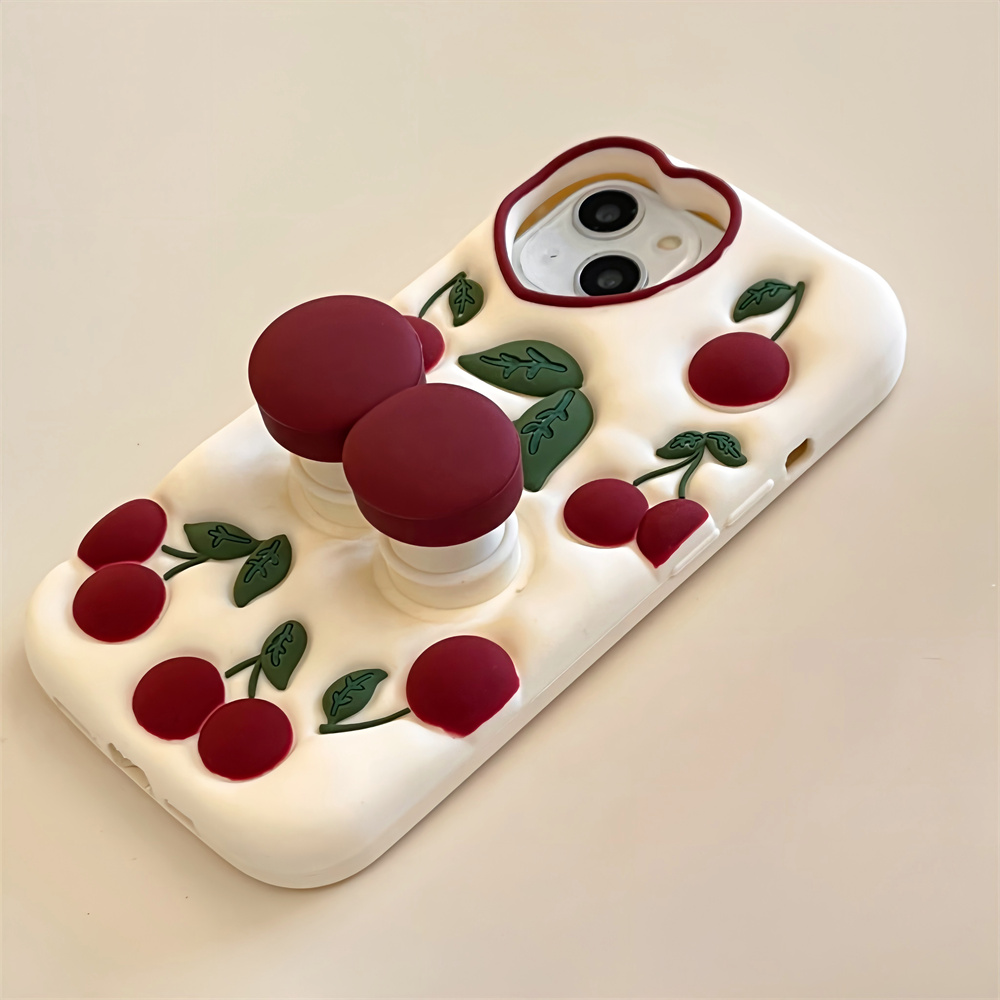 Lustige Cartoon 3D Kirsch-Stän – Phone Cases Dior Bewertung und Preis