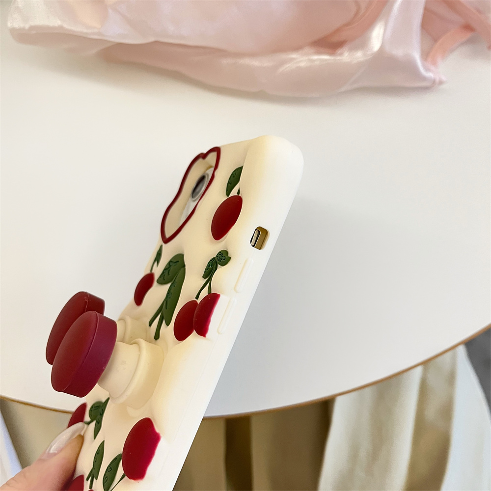Lustige Cartoon 3D Kirsch-Stän – Phone Cases Dior Bewertung und Preis