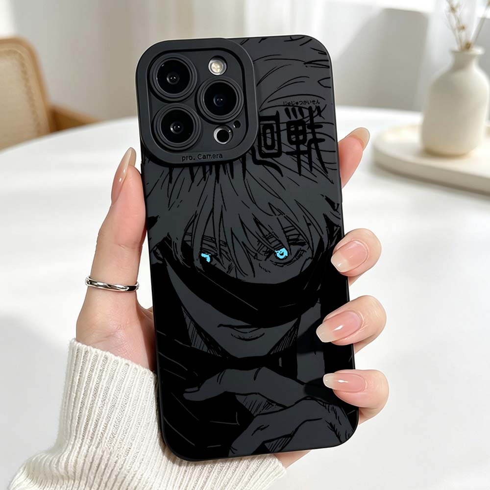 Anime Jujutsu Kaisen Coole Sil – Phone Cases For Iphone 16 Bewertung und Preis
