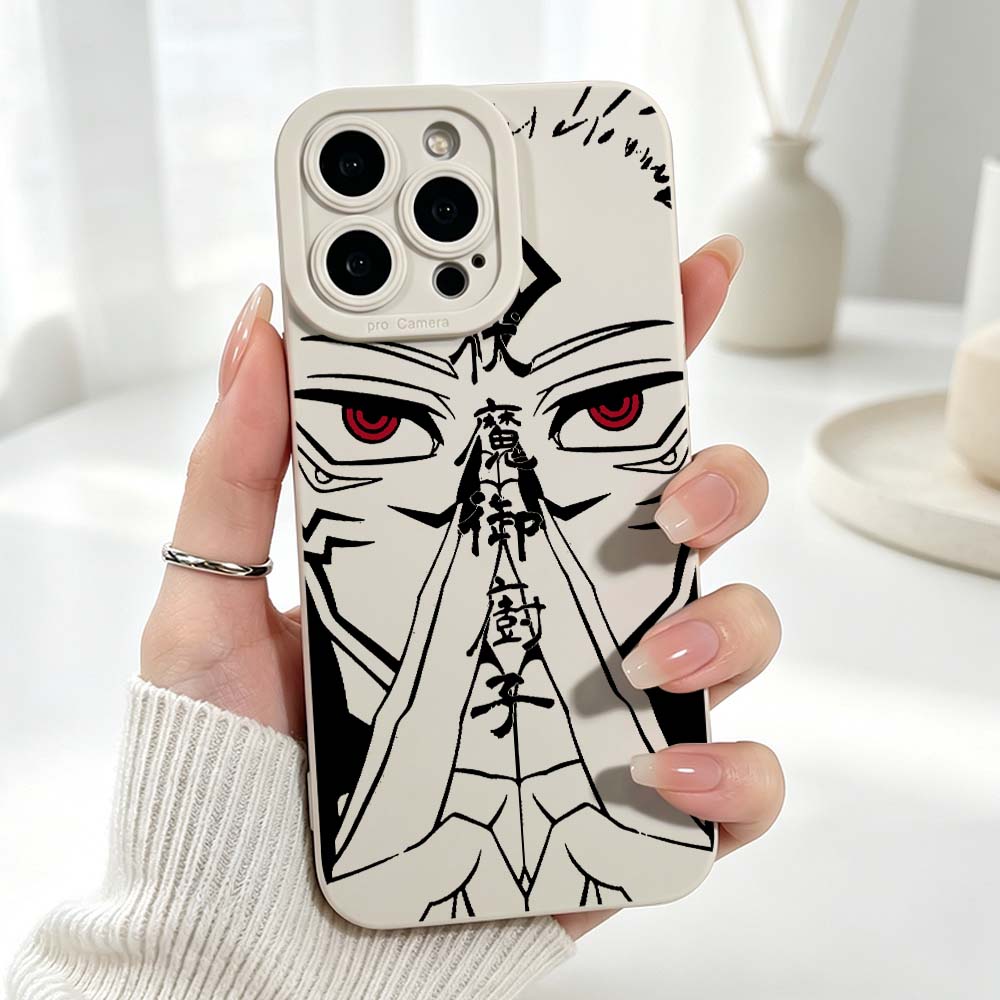 Anime Jujutsu Kaisen Coole Sil – Phone Cases For Iphone 16 Bewertung und Preis