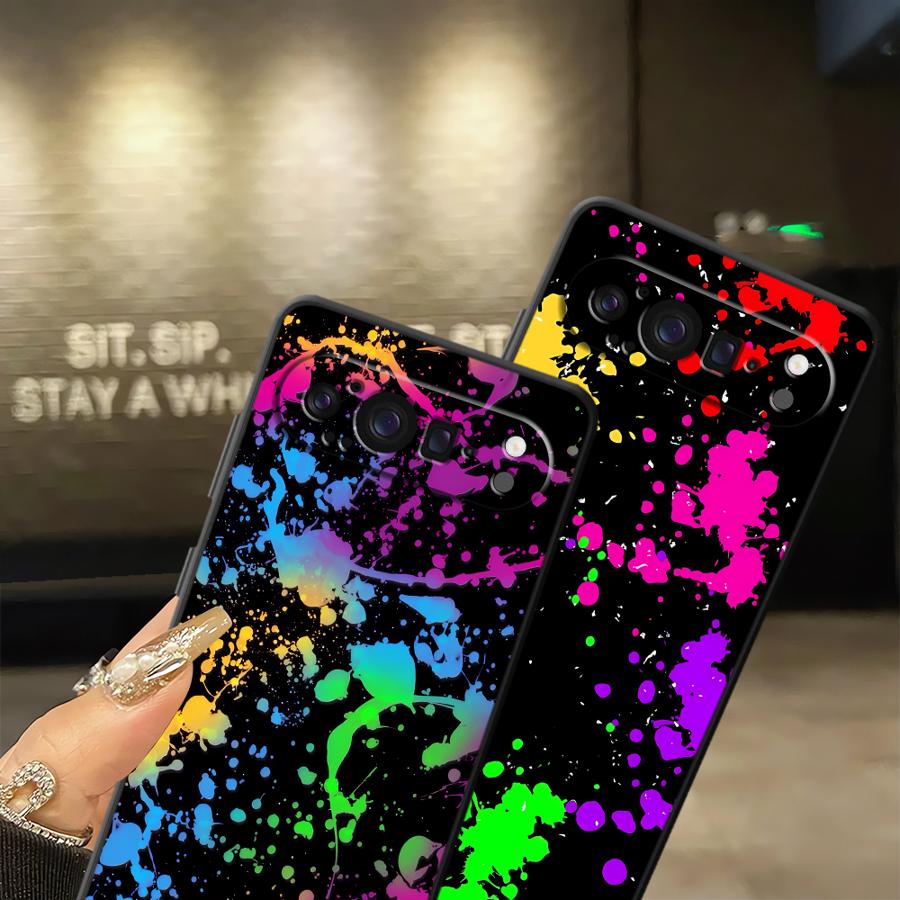 Regenbogen-Farbspritzer Handyh – Phone Cases Pixel 9A Bewertung und Preis