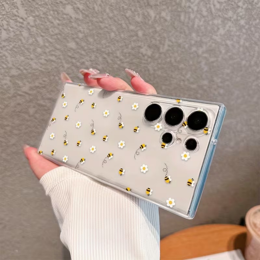 Bienen-Blumen-Handyhülle für S – Phone Cases Clear Bewertung und Preis