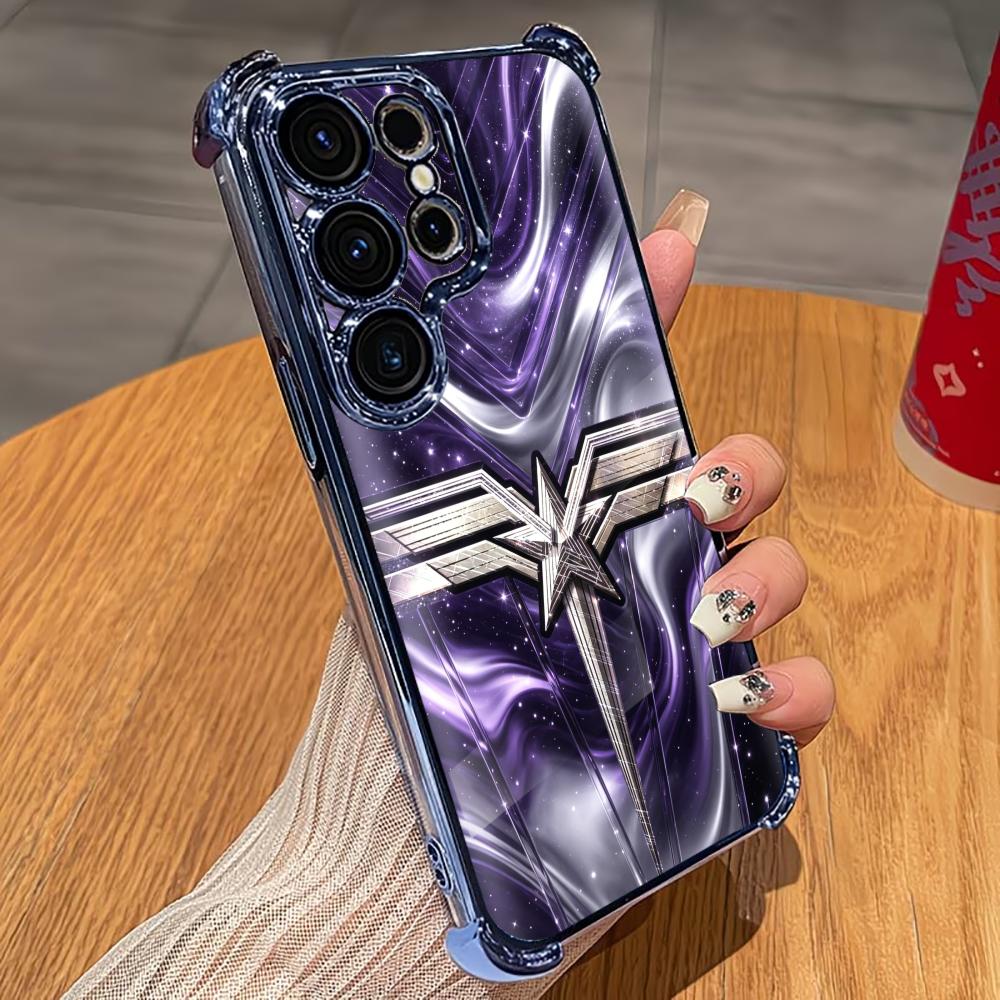 Lila Kosmisches Sternenmuster  – Phone Cases Quad Lock Bewertung und Preis