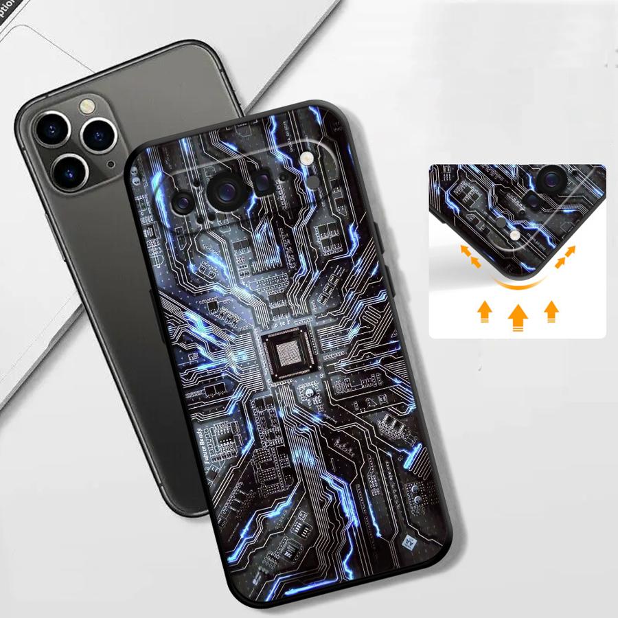 Retro Leiterplatten-Design Han – Phone Cases Pixel 9A Bewertung und Preis